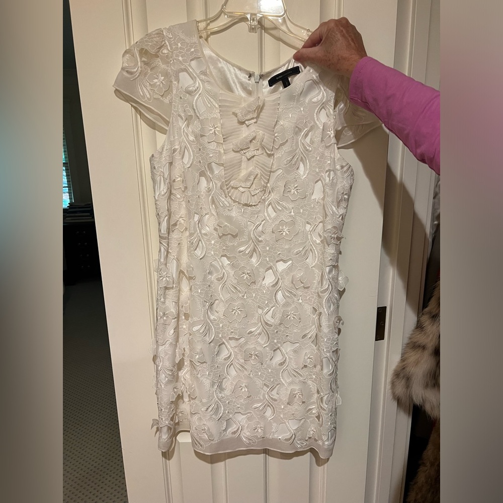 Bcbg white dress